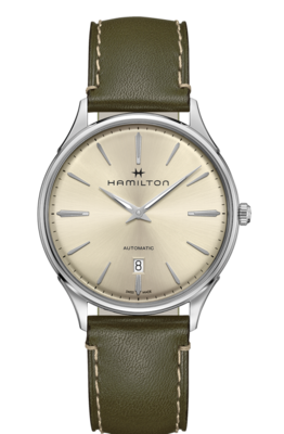 Jazzmaster White Dial 40MM Thinline Automatic H38525811