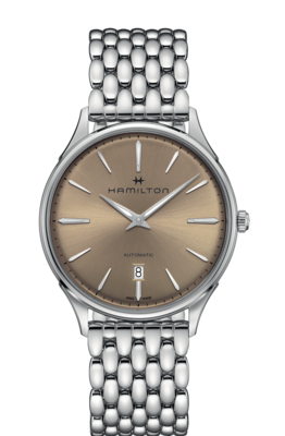 Jazzmaster Beige 40MM Thinline Automatic H38525121