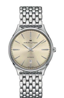 Jazzmaster White Dial 40MM  Thinline Automatic H38525111