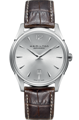 Jazzmaster Slim Silver Dial 43MM Automatic H38615555