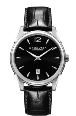 Jazzmaster Slim Black Dial 43MM Automatic H38615735