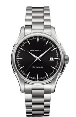 Jazzmaster Black Dial 40MM Viewmatic Automatic H32665131