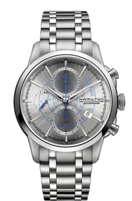 American Classic Railroad Silver Dial 44MM Automatic H40656181