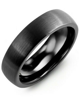 RGG - Men&#39;s Matte Hammer Accents Tungsten Wedding Ring
