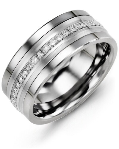 MJF MOD - Men&#39;s Eternity Diamond Wedding Band