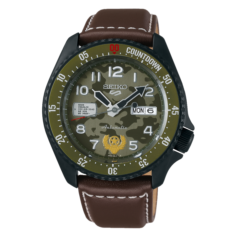 Seiko 5 Sports Special Edition Street Fighter &quot;Glycine&quot; Dial 43MM Automatic SRPF21K1