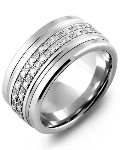 MLA MOD - Men&#39;s Eternity Illusion Diamond Wedding Band