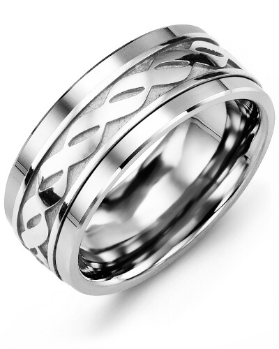 MLE MOD - Men&#39;s Infinity Design Wedding Band