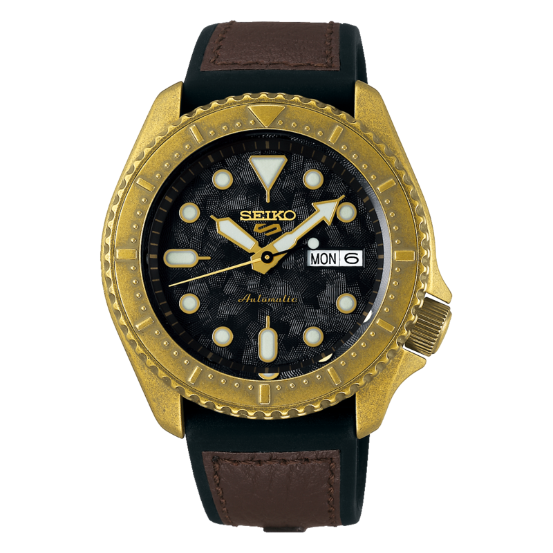 Seiko 5 Sports Black Dial 43MM Automatic SRPE80K1