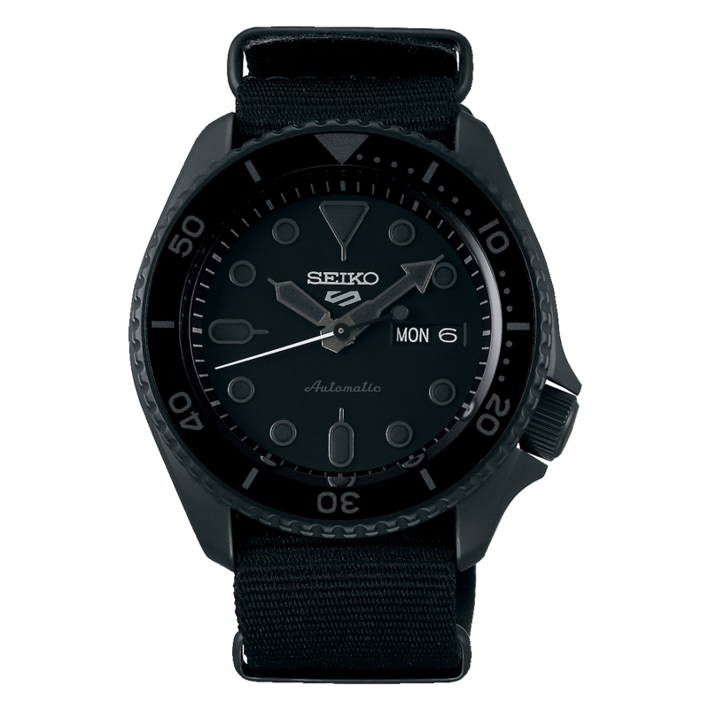 Seiko 5 Sports Black Dial 43MM &quot; Street Style &quot; Automatic SRPD79
