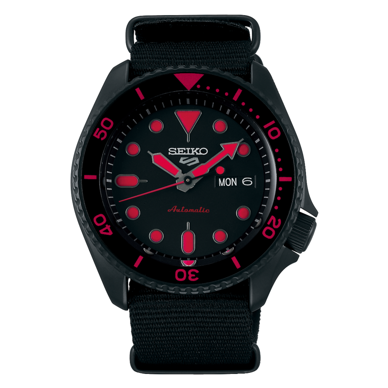Seiko 5 Sports Black Dial 43MM &quot; Street Style &quot; Automatic SRPD83K