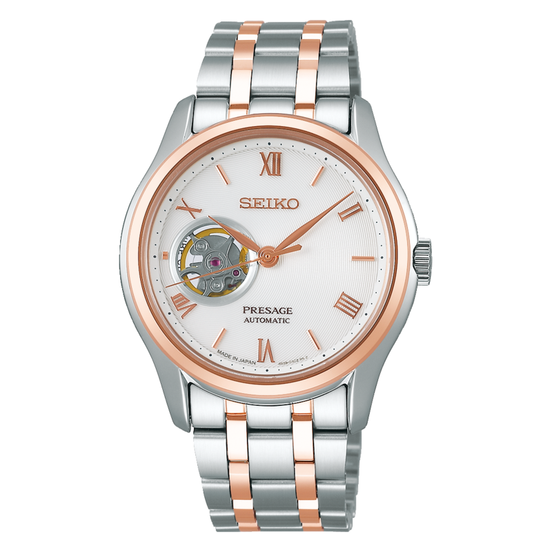 Seiko Presage White Open Heart Dial 39MM  Automatic SSA412