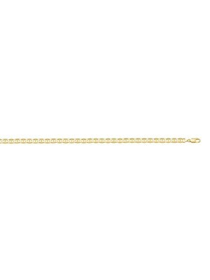 Yellow Gold Solid Flat Anchor Link Anklet 10KT Yellow Gold Solid Flat Anchor Link Anklet 10KT