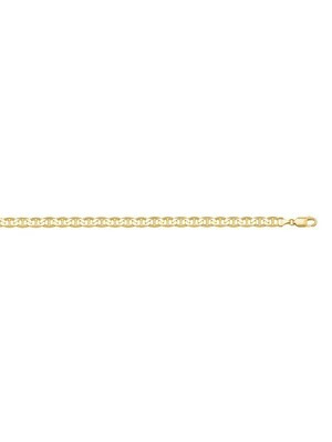 Yellow Gold Solid Flat Anchor Link Anklet 10KT Yellow Gold Solid Flat Anchor Link Anklet 10KT
