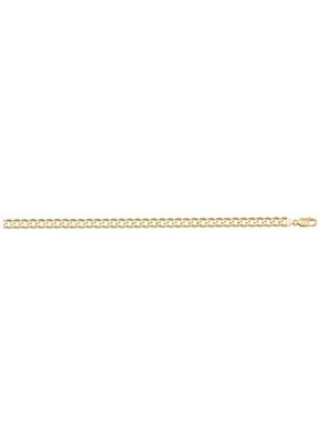 Yellow Gold Solid Open Link Anklet 10KT & 14KT Yellow Gold Solid Open Link Anklet 10KT & 14KT