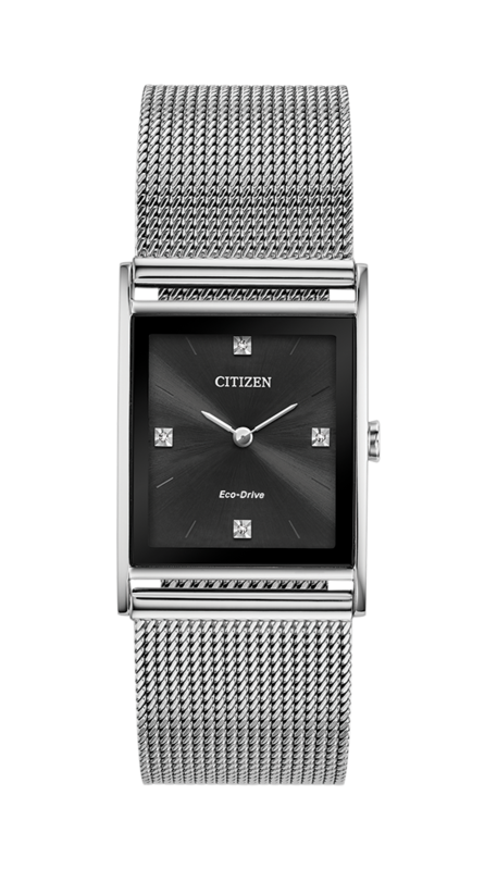 Axiom Black Dial 26MM Eco-Drive BL6000-55E