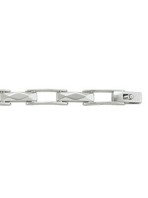 Yellow & White Gold Two Tone Hollow Fancy Bracelet 14KT Yellow & White Gold Two Tone Hollow Fancy Bracelet 14KT