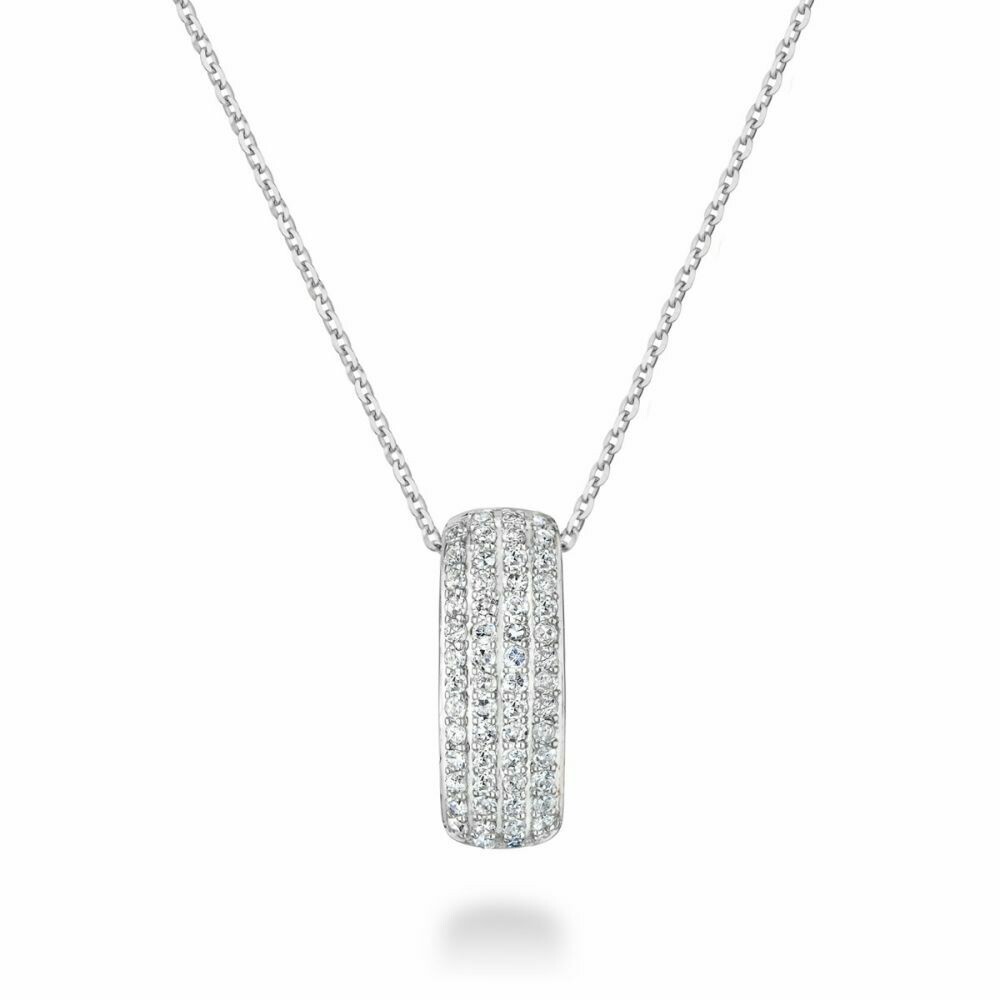 Diamond Pave Pendant 0.28 CTDI White  Gold