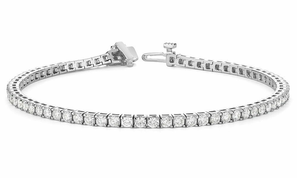 Diamond Tennis Bracelet 1.25CTDI White Gold