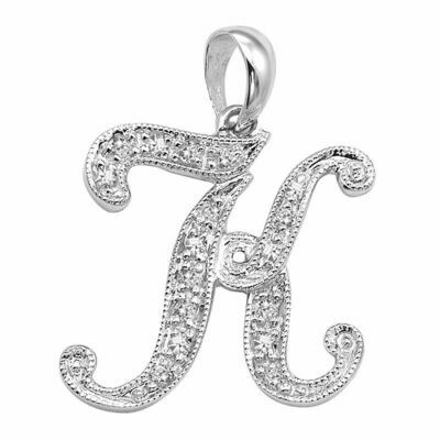 SCRIPT K 10K 0.07CTDI White Gold SCRIPT K 10K 0.07CTDI White Gold