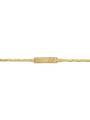 Yellow Gold Baby ID Bracelet 10KT, 14KT &amp; 18KT