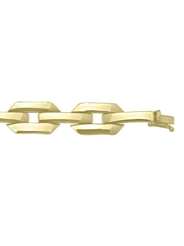 Yellow Gold Hollow Fancy Bracelet 10KT