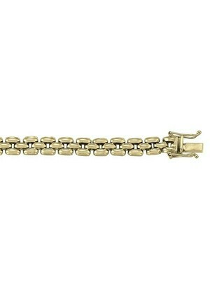 Yellow Gold Hollow Fancy Bracelet 14KT &amp; 18KT