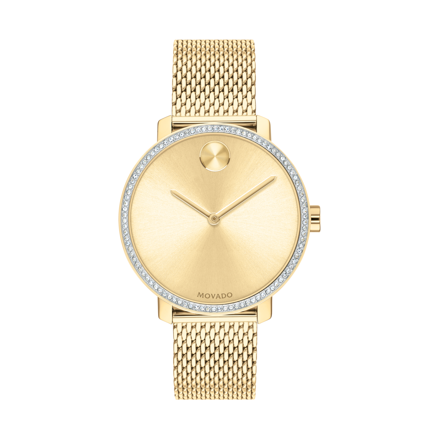 Bold Shimmer Ladies Yellow Gold Watch 3600656