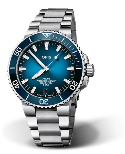 Oris Aquis Date Calibre 400 Blue Dial 44MM Automatic