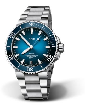 Oris Aquis Date Calibre 400 Blue Dial 44MM Automatic
