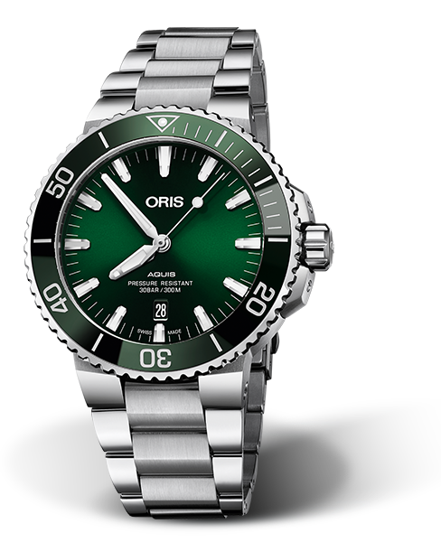 Oris Aquis Date Green Dial 44MM Automatic