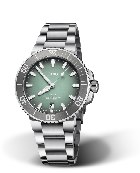 Oris Aquis Date Green Dial 40MM Automatic