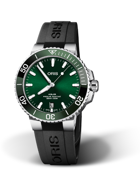 Oris Aquis Date Green Dial 40MM Automatic