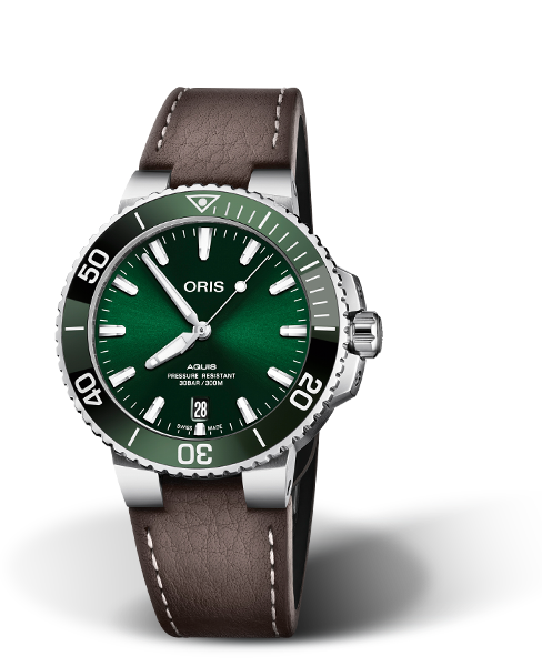 Oris Aquis Date Green Dial 40MM Automatic