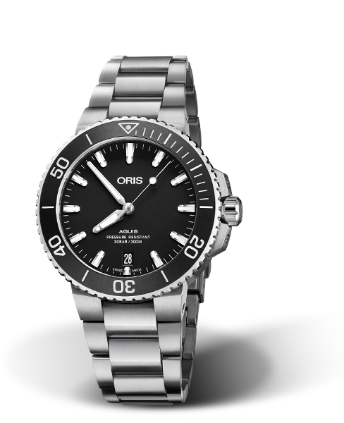 Oris Aquis Date Black Dial 40MM Automatic