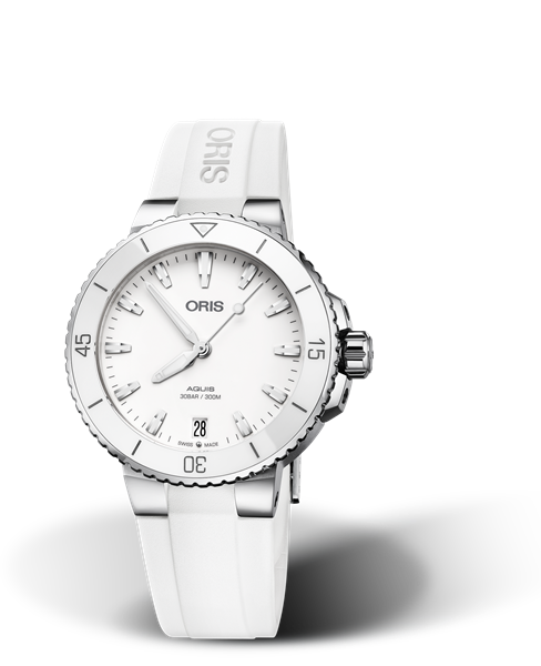 Oris Aquis Date White Dial 37MM Automatic