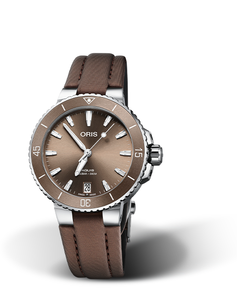 Oris Aquis Date Brown Dial 37MM Automatic