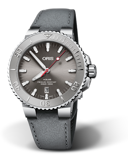 Oris Aquis Date Relief Grey Dial 44MM Automatic