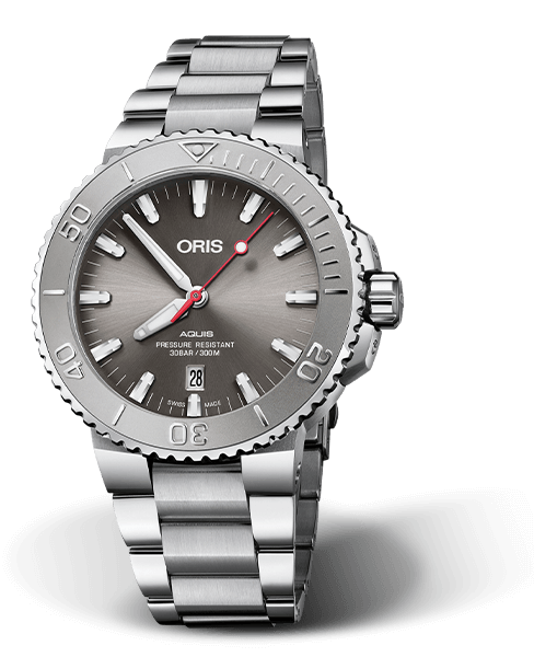Oris Aquis Date Relief Grey Dial 44MM Automatic