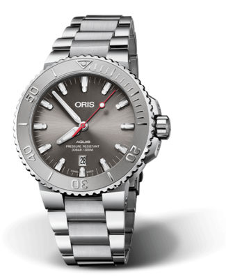 Oris Aquis Date Relief Grey Dial 44MM Automatic