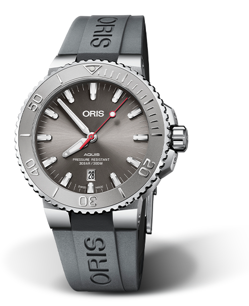 Oris Aquis Date Relief Grey Dial 44MM Automatic