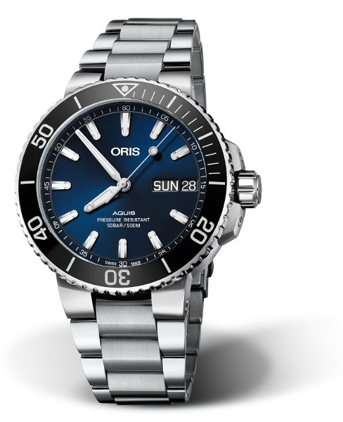 Oris Aquis Big Day Date Blue Dial 46MM Automatic