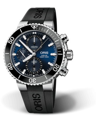 Oris Aquis Chronograph Blue Dial 46MM Automatic