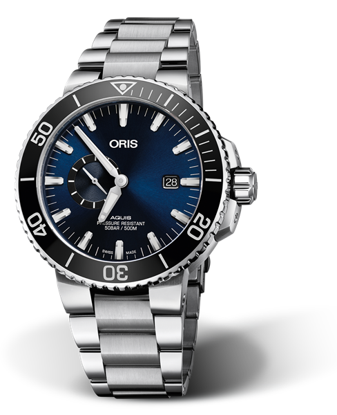 Oris Aquis Small Second, Date Blue Dial 46MM Automatic