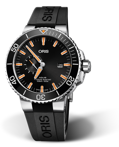 Oris Aquis Small Second, Date Black Dial 46MM Automatic