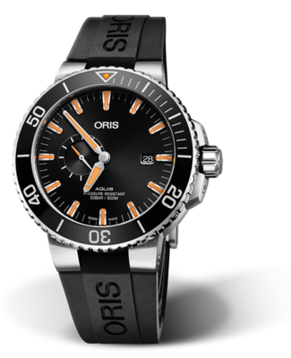 Oris Aquis Small Second, Date Black Dial 46MM Automatic