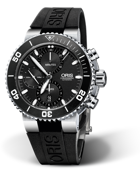 Oris Aquis Chronograph Black Dial 46MM Automatic