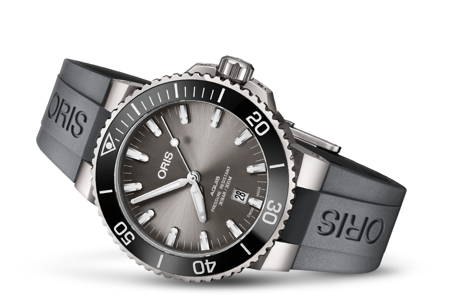 Oris Aquis Titanium Date Grey Dial 44MM Automatic