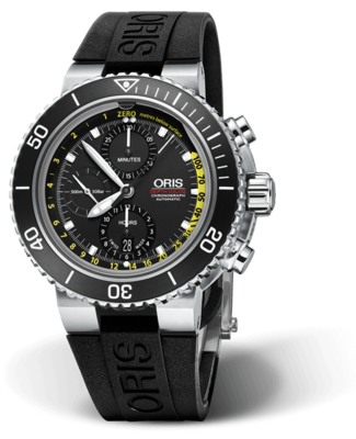 Oris Aquis Depth Chronograph Black Dial 48MM Automatic
