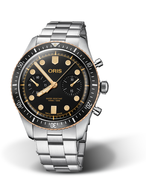 Oris Divers Sixty-Five Chronograph Black Dial 43MM Automatic